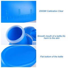 Urinal Bottle Portable Urinals for Men Women Urine Bottle 2000ml Mens Potty S