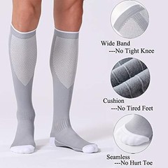 FITRELL 3 Pairs Compression Socks for Women and Men 20-30mmHg-Circulation Sup…