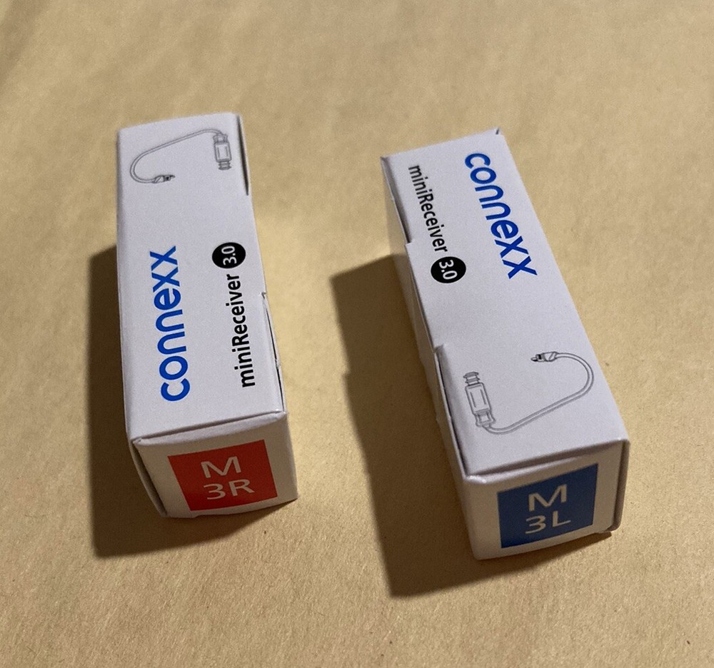 Signia/Siemens/Miracle Ear Connexx 3M miniReceiver 3.0 – BRAND NEW- Right & Left