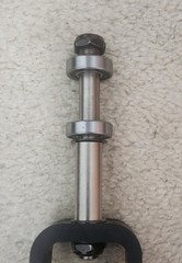 Quickie Iris Tilt in Space Front Caster Assembly 5.5″ PR1MO w/ Bearings VGC