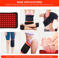 Red Light Pad for Body Back Knee Shoulder Hands Feet 660Nm 850Nm Home Use 3 Chip