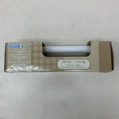 Safety First 9” Inch Assist Bars Bathroom Tub White – 300 lb Capacity Care Giver