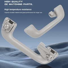 NFSpeeding 4Pcs Interior Grab Handles fits Corolla 4Runner Highlander Gray