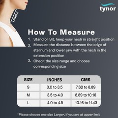 TYNOR Cervical Orthosis (Philadelphia) Ethafoam Relief In Cervical Spondylitis