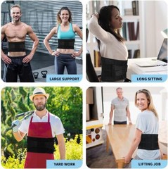 Fajas Para Hombres De Trabajo Soporte Con Tirantes Cinturones Ajustables Strap @
