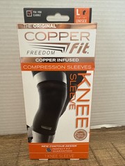 New Copper Fit The Original Compression Sleeves 1 Knee Sleeve (L) UNISEX