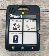 Attainment Company’s Go Talk 4 Digital Recorder Playback Device Disability Tool