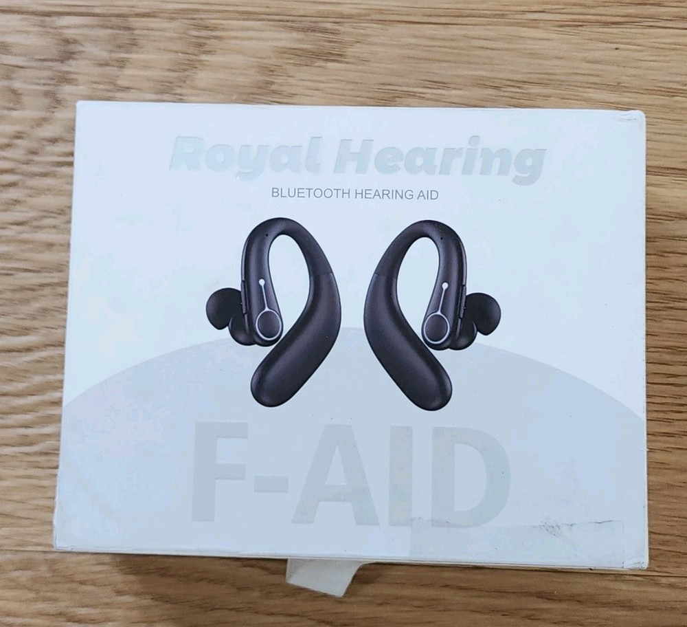 Royal Hearing F-AID Bluetooth Hearing Aid New Open Box
