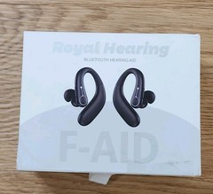 Royal Hearing F-AID Bluetooth Hearing Aid New Open Box
