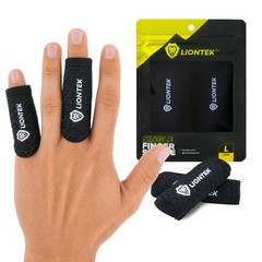 Joint Support Finger Sleeves V3 Pair – Compression for BJJ, Fitness, Volleyball,