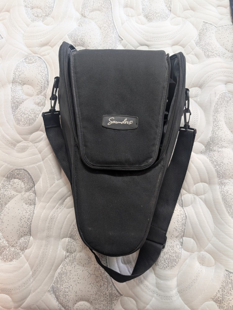 Saunder Cervical Traction Home Trac Neck Device With Deluxe Carrying Bag & Pump