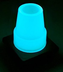 2 Pcs: 3/4″ (19mm) Glow in The Dark Rubber Tips Ferrules for Walking Canes – …