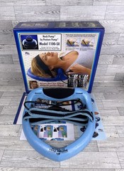 Posture Pump Neck Disc Hydrator Model 1100-SX With Box & Inserts Made In The USA