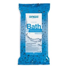 Sage Comfort Bath Cleansing Heavyweight Wipes 8 X 8″ 7900 44 Packs 352 Wipes