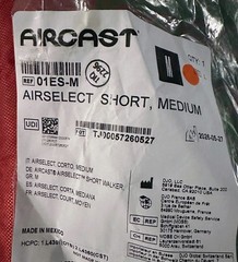 Aircast AirSelect Short Walker Brace / Walking Boot – Gray, Size: M