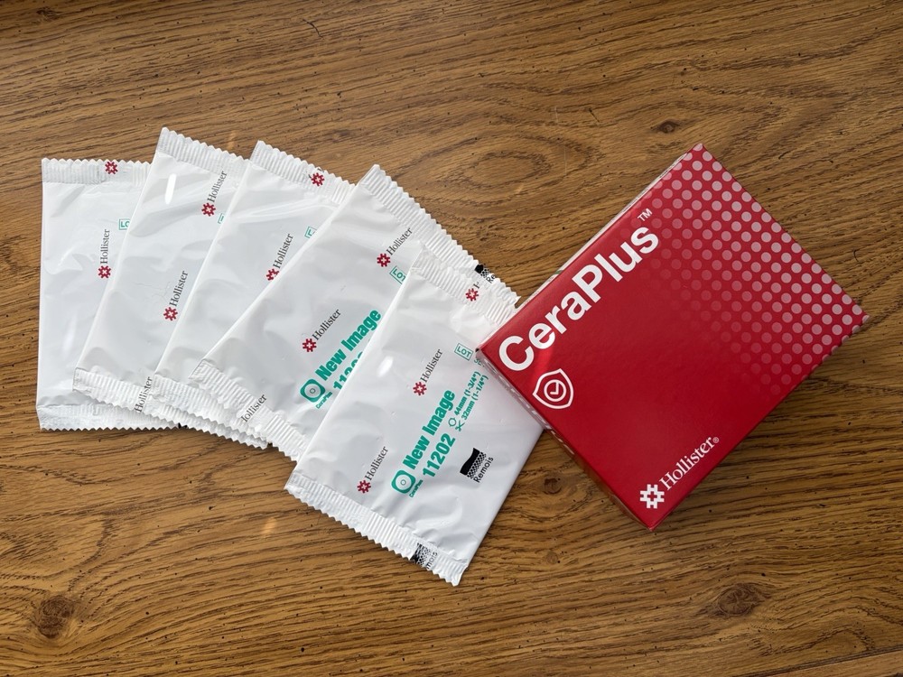 Hollister CeraPlus Skin Barrier 11202 5-Pack Exp 5-1-2029