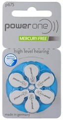600 x Varta Power One Hearing Aid Batteries P675 PowerOne 100 Blister PR44