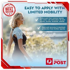 Right Shoulder Brace Compression Wrap for Injury Support Rotator Cuff