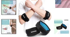 Lightweight Elbow Braces (2 Pack) – Effective Relief for Tennis & Golf Injuries