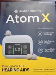 Audien Hearing Atom X OTC Hearing Aid