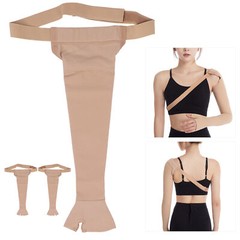 Lymphedema Compression Arm Sleeve Polyurethane Post Mastectomy Support Arm Sleev