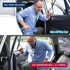 3-in-1 Mobility Independence Kit: Car Door Handle for Elderly, Car Handle Assist