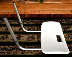„drive“ Replacement SEATBACK ONLY, Heavy Duty Aluminum, Off White HD-PE Plastic