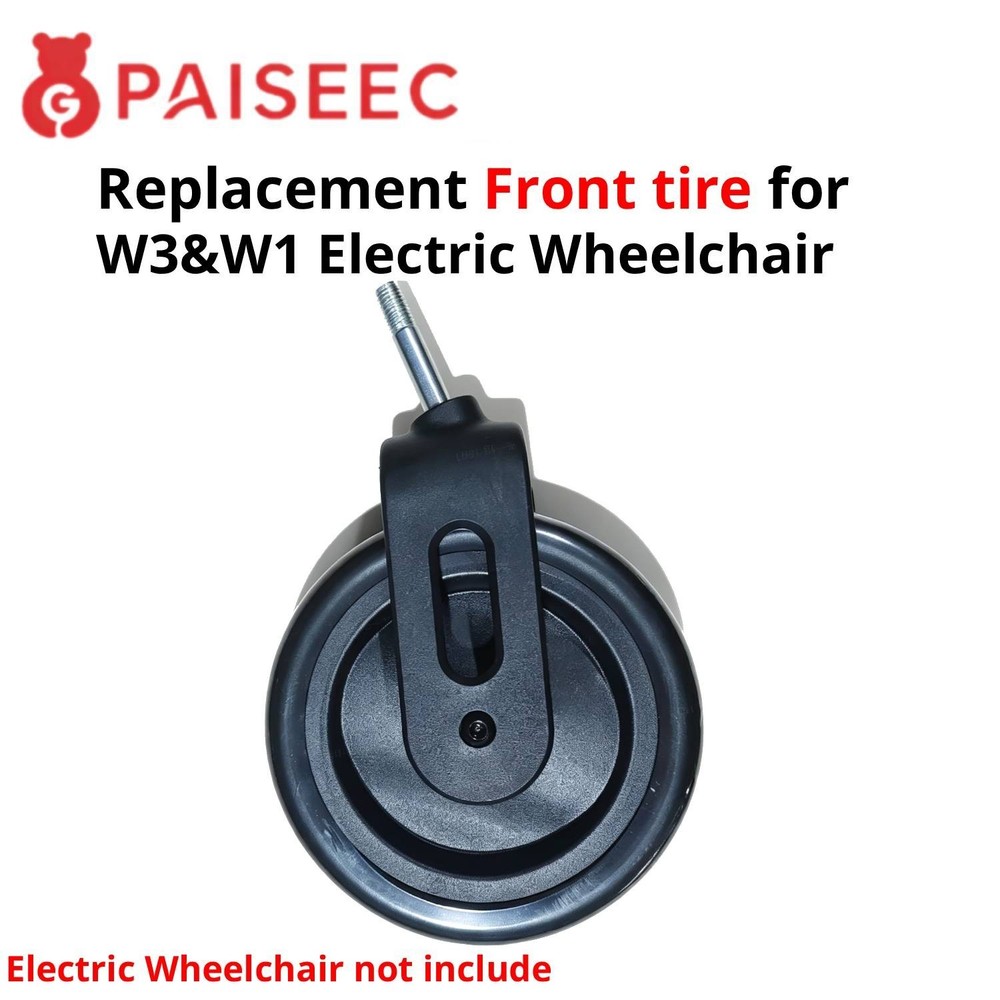 Replacement Front Tire for W3 & W1 Electric Wheelchair | Paiseec