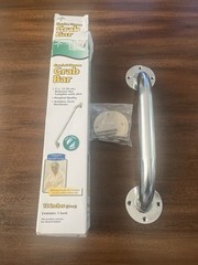 Medline Hospital Grade Rust Proof Grab Bar 12”Stainless Steel New 250 Lb Support