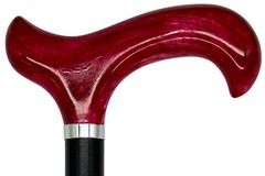 Tall Adjustable Classy Cane in Burgundy 29″ to 39″