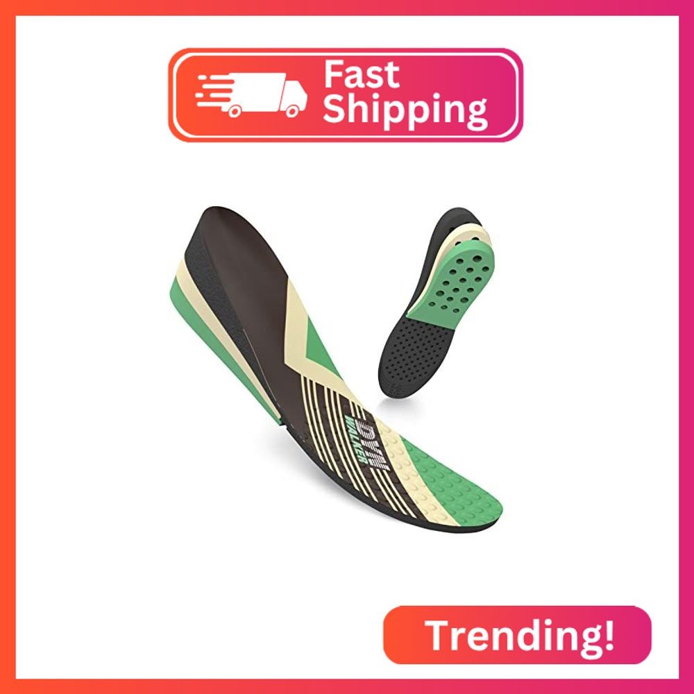 DynWalker Adjustable Height Increase Insoles Hidden Shoe Lifts S
