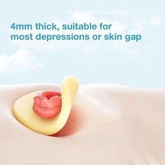 TNTNDAY 10PCS Ostomy Barrier Rings 4mm Thickness Moldable Leak-Proof Skin Rings