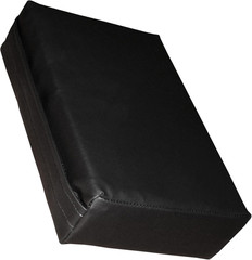 Body Positioning Black Rectangle Bolster 12 Inch X 8 Inch X 3 Inch