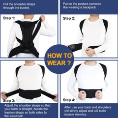 Spine Decompression Back Belt Lumbar Support for Lower Back Pain Relief