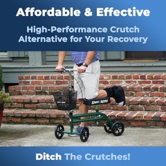 KneeRover® Steerable Knee Scooter Green