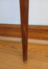 Vintage Brass Duck Head Walking Cane 36” Light Wood Collapsible 2 Piece Stick