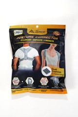 Zenith Armour Back Posture Corrector for Men and Women – Adjustable Gray