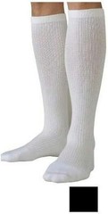 Juzo Basic Casual Socks , Full Foot, 15-20mmHg (Size: III) White, New/Boxed