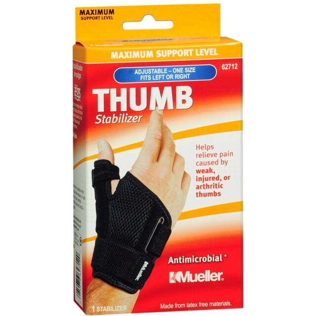 Open Box Mueller Reversible Thumb, Wrist Stabilizer