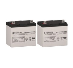 Jazzy 1100 22NF/55AH Battery Kit, Also Fits Jazzy 1105, and 1121 HD – 2 x 22NF