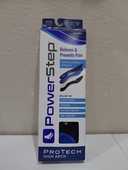 Powerstep Protech High Arch Insert Size C Men’s 6-6.5, Women’s 8-8.5