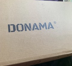 Donoma Side Sleeper Memory Foam Pillow Gray Removable Cover Machine Washable