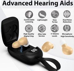 Digital Hearing Amplifier Seniors Rechargeable Hearing Aids Ear Buds