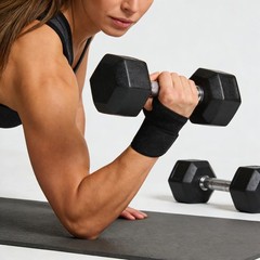 Wrist Brace Adjustable Support Hand Strap 1 Count (Pack of 1), Black