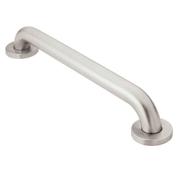 MOEN Home Care 18 in. x 1-1/2 in. Concealed Screw Grab Bar Stainless Steel R8918