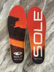 Sole Performance Medium Heat/Wear Moldable Insoles Inserts Mens 9 Womens 11