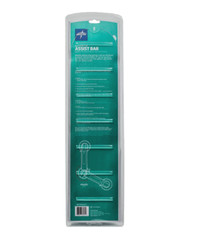 Medline Bath Safety Suction Cup Assist Bar, 19 Inch- NEW IN PACKAGE