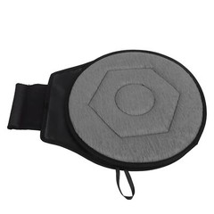 Round Car Cushion 360 Degrees Rotating Geometric Rhombic Shape Rotating Seats Cu