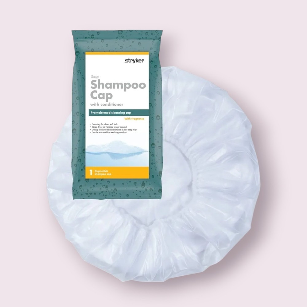 Stryker Sage Shampoo Cap With Conditioner With Fragrance No Rinse #7909