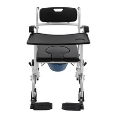 Shower Chair With Wheels, Toilet Wheelchair, Commode Chair With Wheels Modern